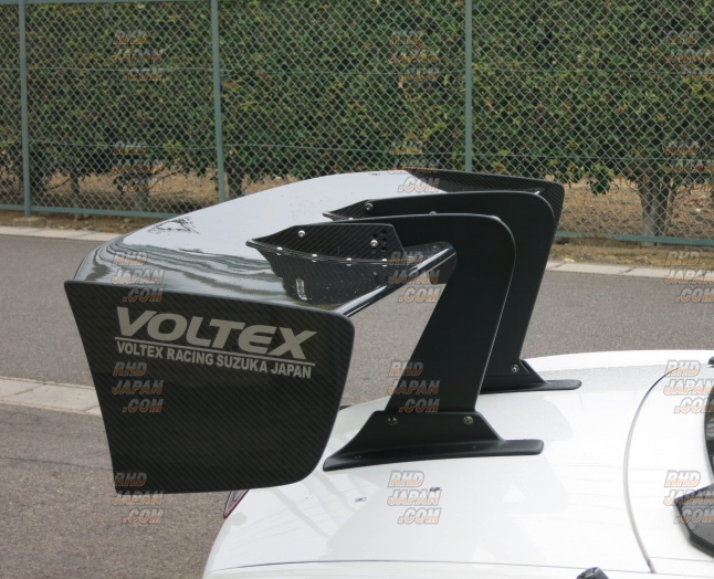 Voltex GT Wing Type 10 Swan Neck 1500X225mm Wet Carbon Type-A End